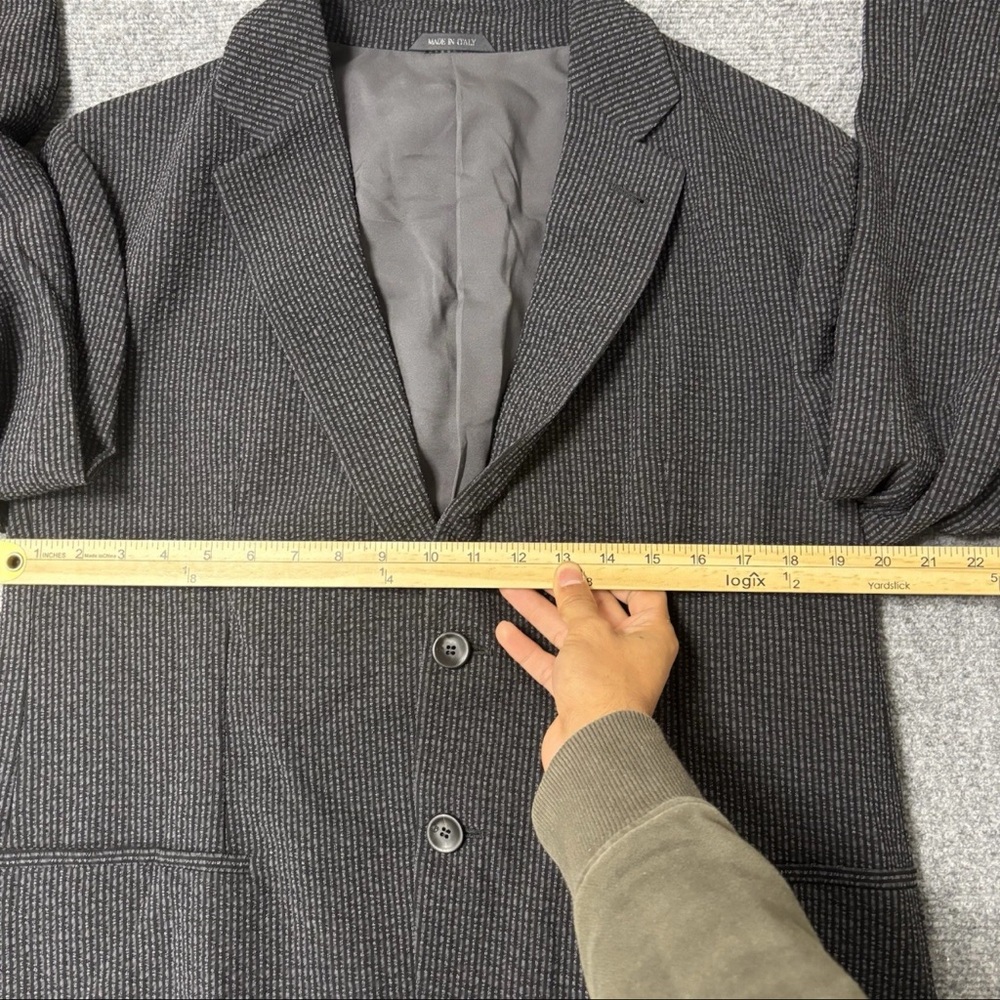 Giorgio Armani Men’s Virgin Wool Coat Sz 54R - Picture 11 of 16